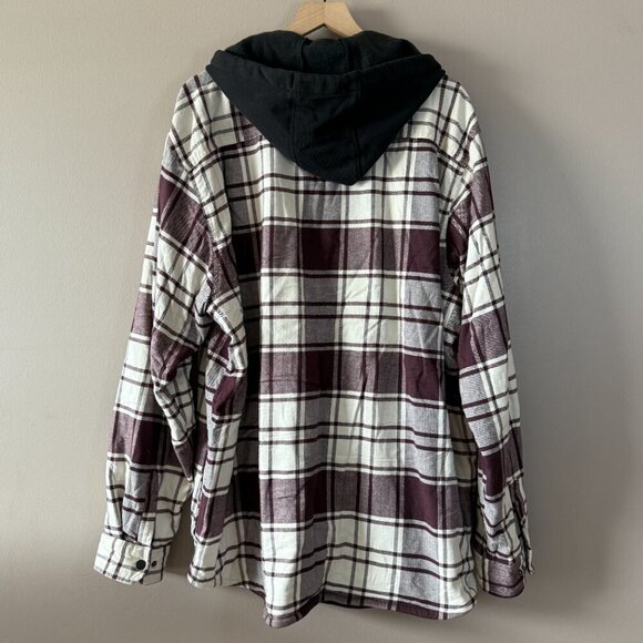 Men's Big and Tall 2XL Carhartt Rugged Flex Relaxed Fit Flannel Fleece Lined - Picture 4 of 9